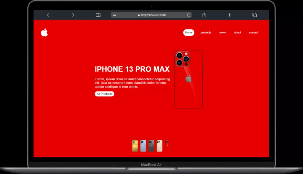 تصميم و تطوير واجهة ويب احترافية (Responsive Website) باستخدام HTML, CSS, JS