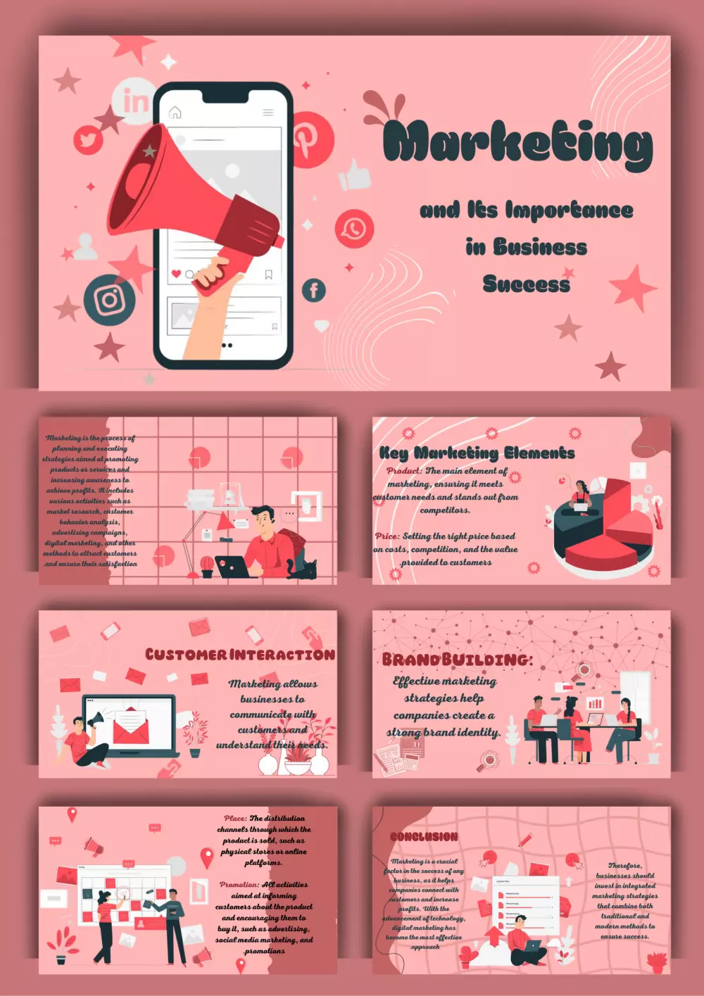 تصميم عروض تقديمية جذابة