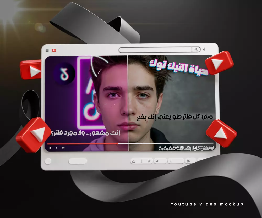 خدمة تصميم Thumbnails يوتيوب بجودة عالية وبأسلوب جذاب