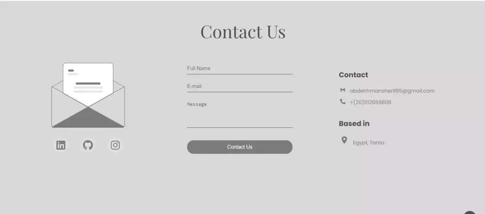 تصميم مواقع برتفوليو اوو مواقع تعريفيه باستخدامHtml, Css, React.js.