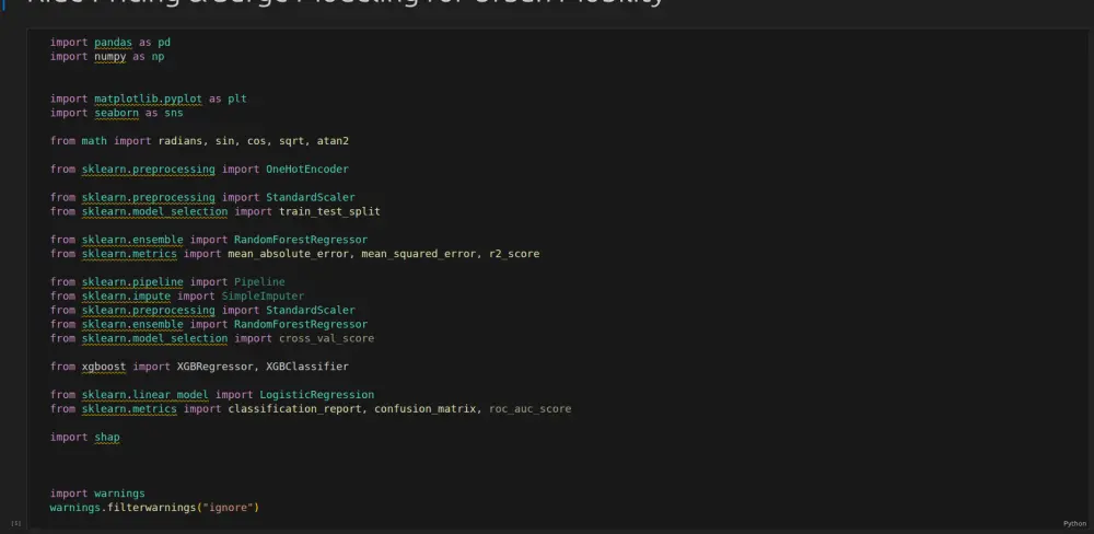 تطوير نماذج تعلم الآلة وتحليل البيانات باحترافية