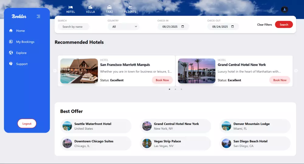 تصميم صفحة هبوط (Landing Page) باستخدام React وTailwind CSS