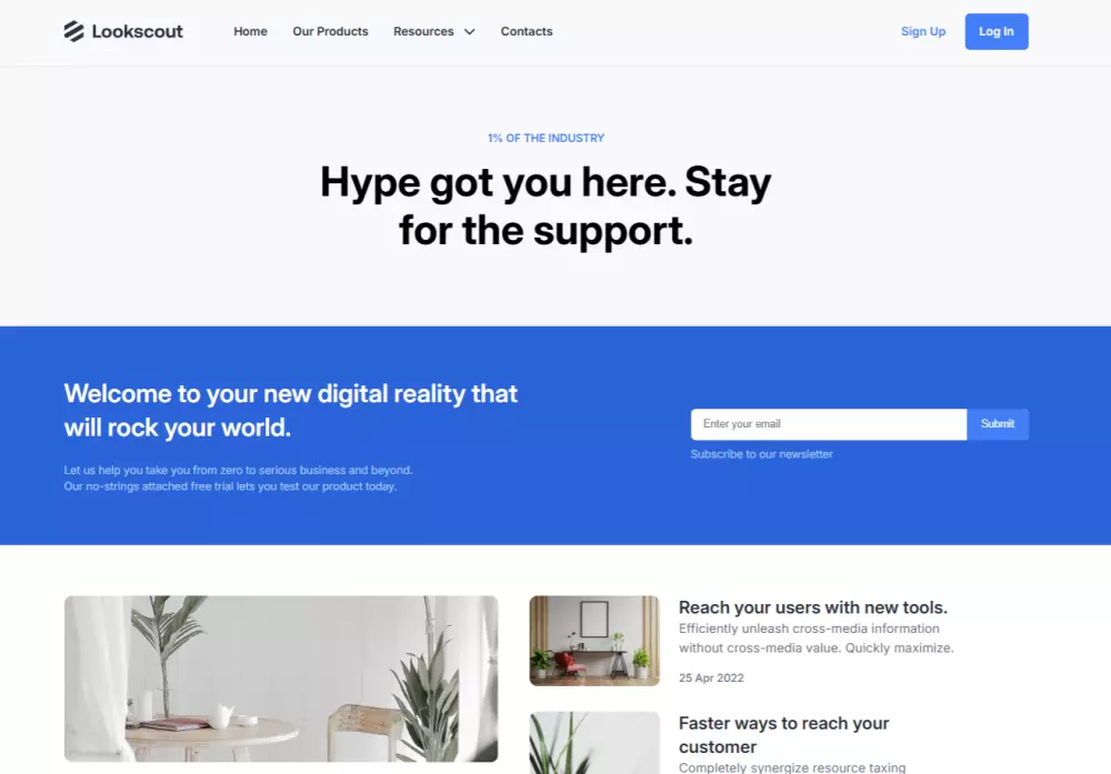 تصميم صفحة هبوط Landing page لموقعك الالكتروني