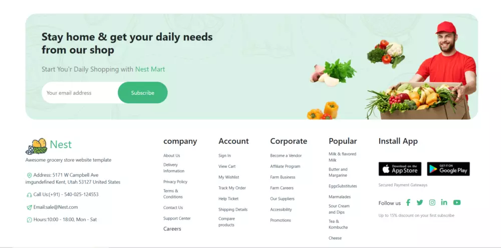 تصميم صفحة هبوط Landing page لموقعك الالكتروني