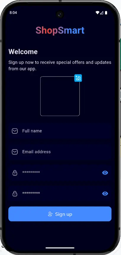 تصميم وبرمجة واجهات تطبيق متجر إلكتروني احترافي (Frontend)