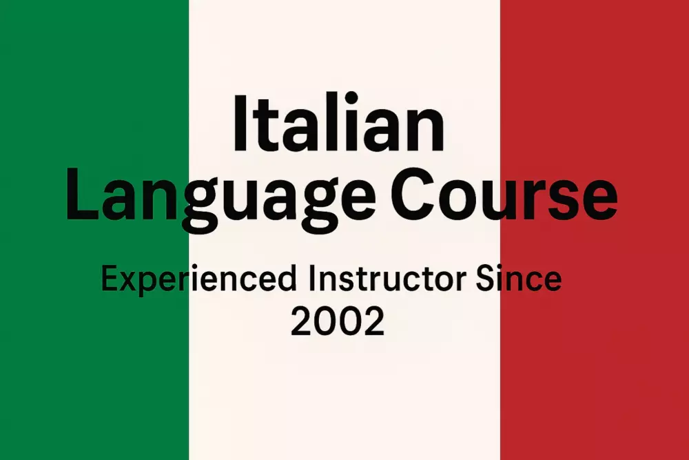 أقدم دروس تعليم اللغة الإيطالية عن بعد بمختلف المستويات