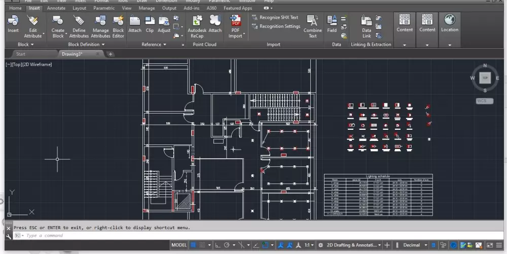 PDF to DWG converting