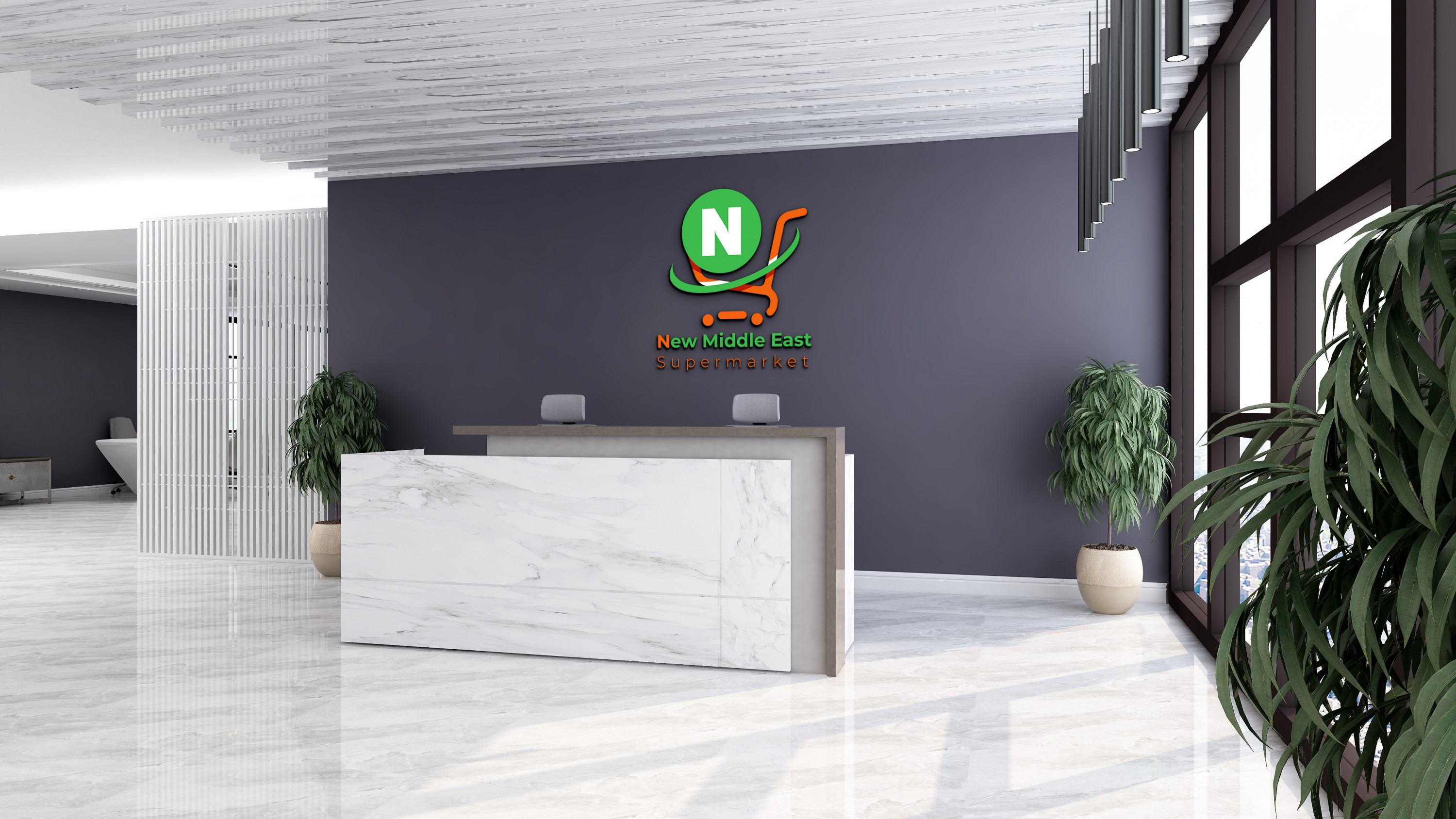 تصميم شعار مبتكر باللغتين العربية اوالانجليزية logo design