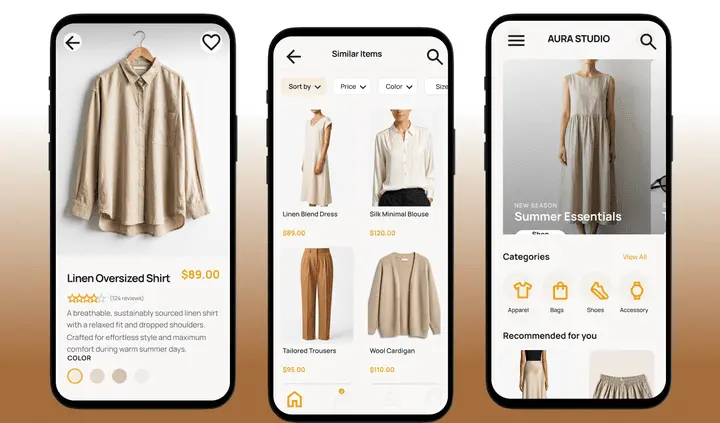 تصميم واجهة وتجربة مستخدم احترافية وجذابة UI/UX