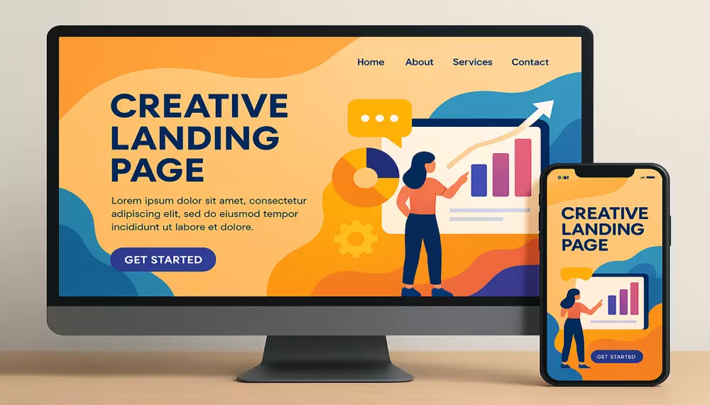 تصميم صفحات هبوط (Landing Pages) احترافية