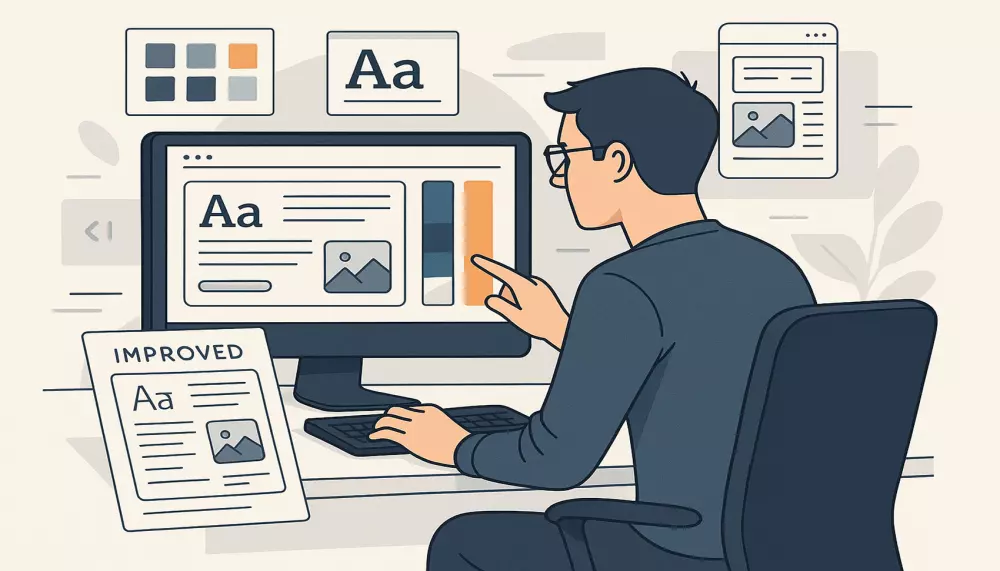 تحسين تجربة المستخدم (UX&UI) للمواقع والتطبيقات