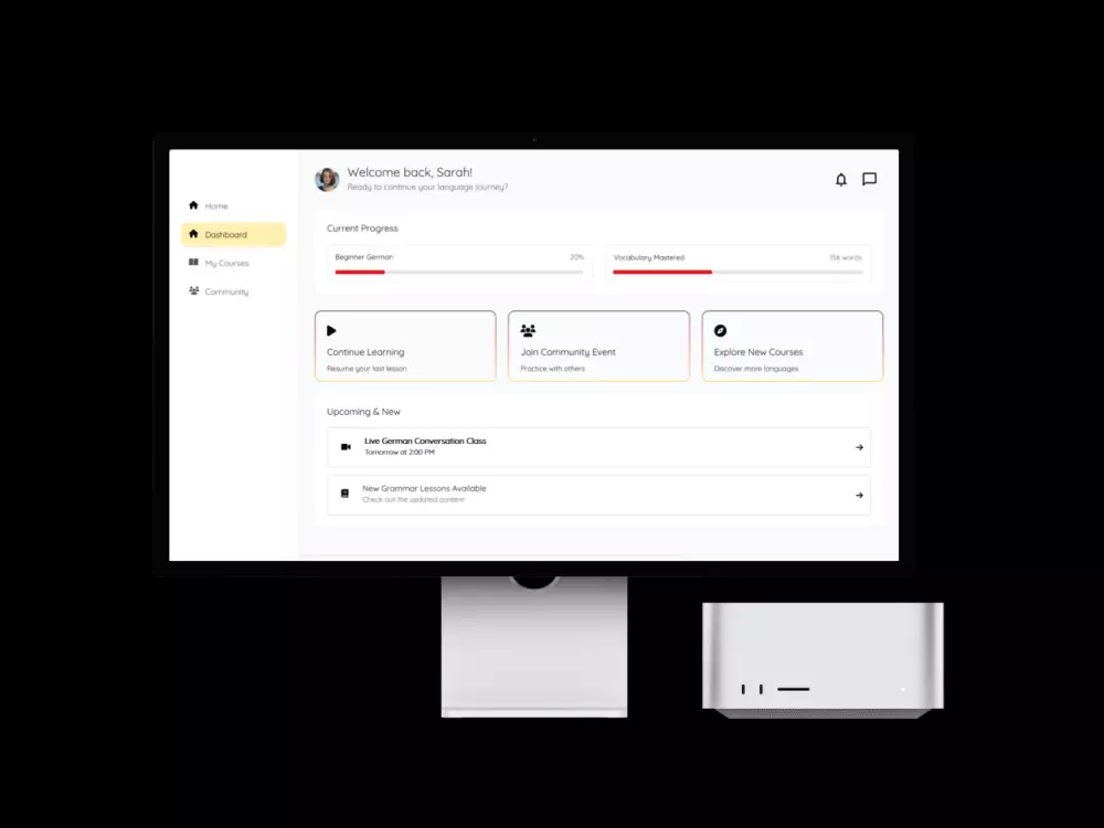 تصميم واجهة موقع ويب احترافية متوافقة مع الهوية البصرية