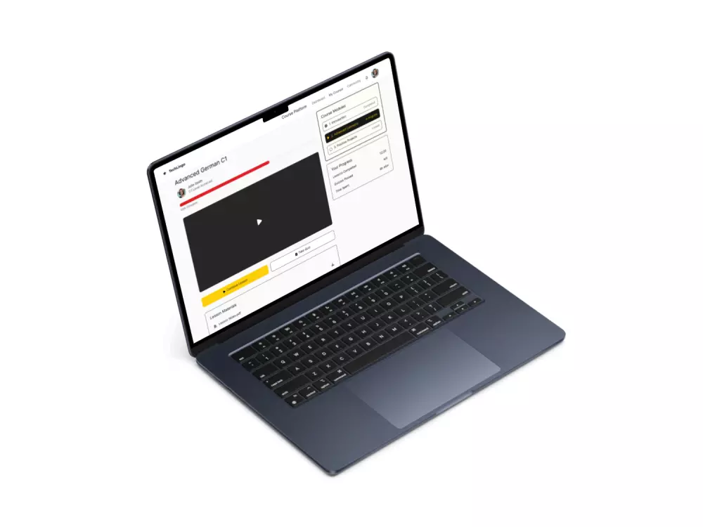 تصميم واجهة موقع ويب احترافية متوافقة مع الهوية البصرية