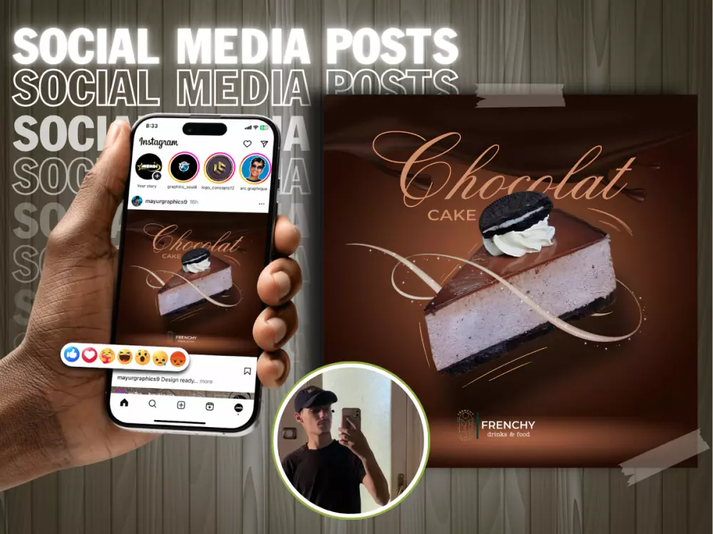 تصميم بوسترات سوشيال ميديا احترافية