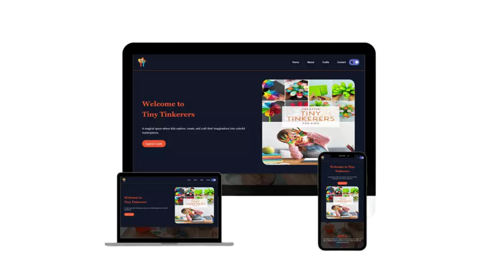 تصميم صفحة هبوط جذابة و عصرية و متجاوبة مع جميع الاجهزة مكونة من (4 اقسام ) وذلك باستخدام (HTML5, CSS3, Tailwind/Bootstrap, JavaScript)