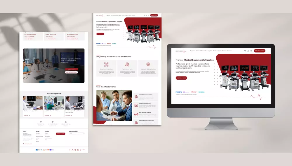 تصميم صفحة هبوط Landing Page