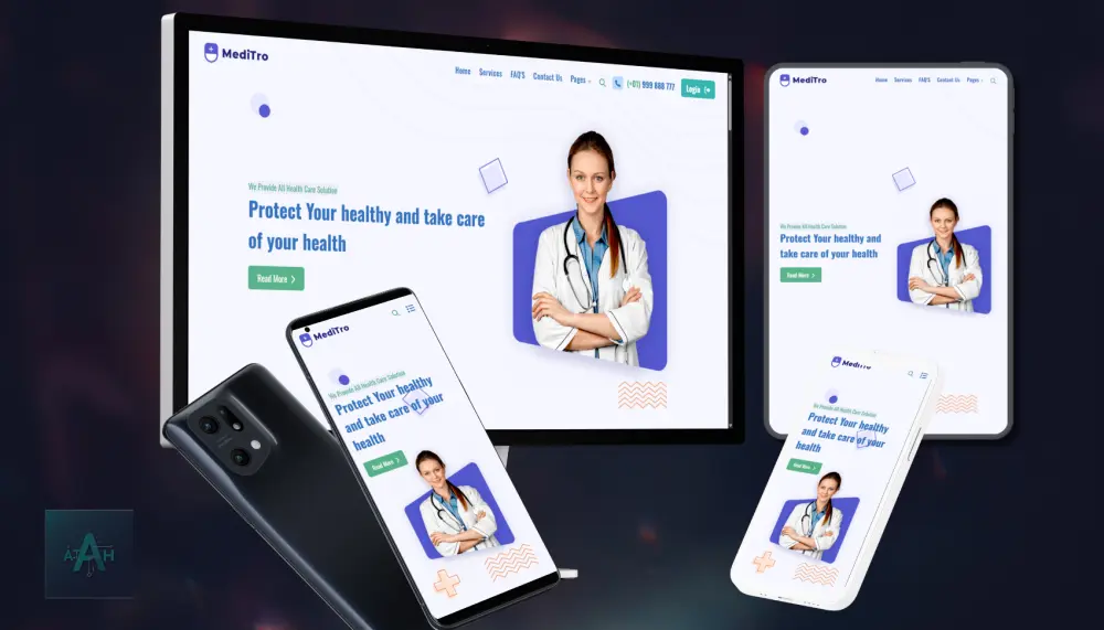 تحويل تصميم Figma أو XD إلى موقع متجاوب احترافي