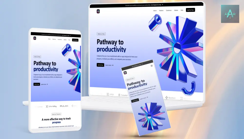 تصميم Portfolio احترافي يبرز أعمالك ويجذب العملاء والشركات