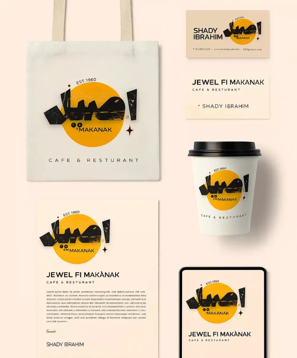 تصميم لوجو وهوية بصرية احترافية تعكس هوية علامتك التجارية