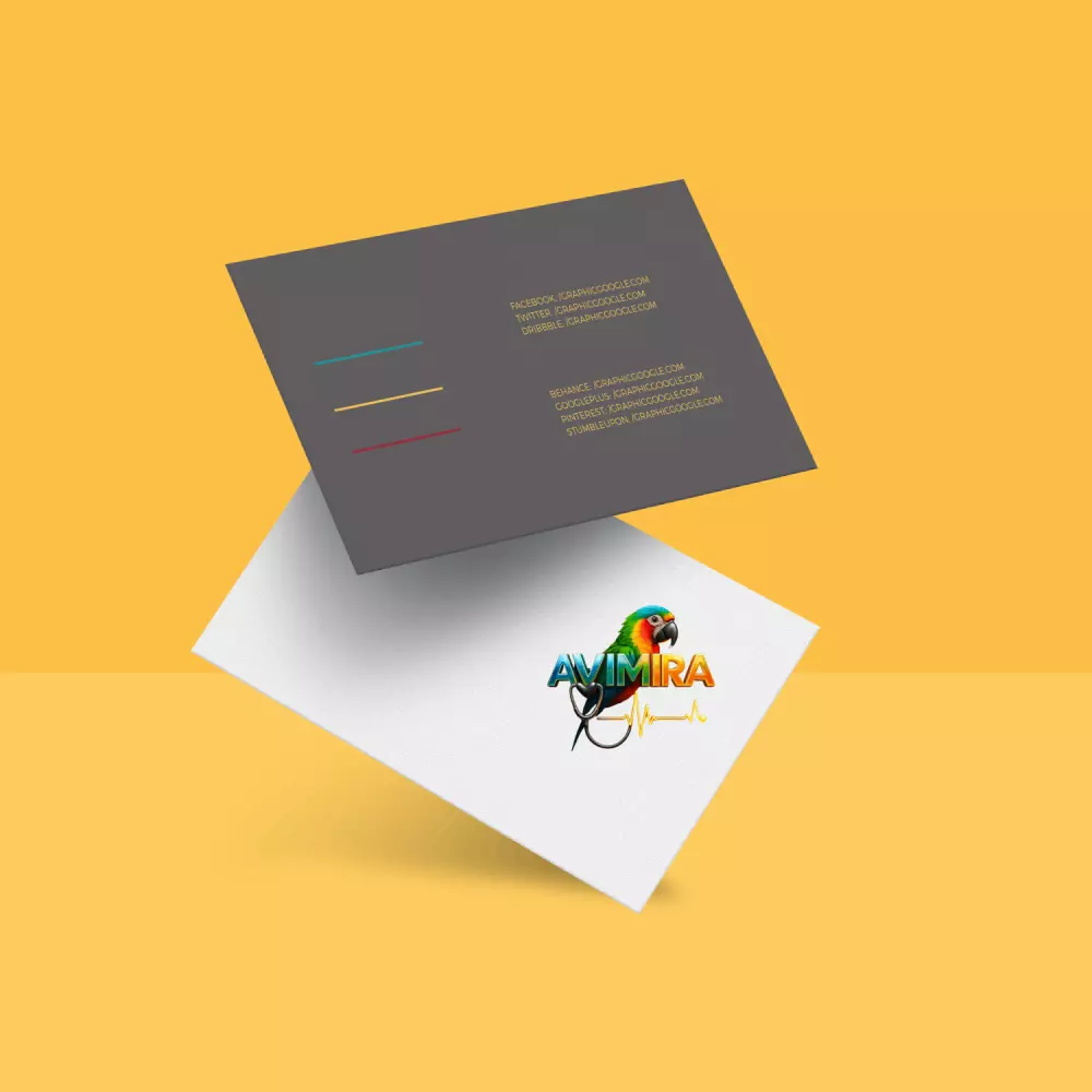 تصميم Business Card أنيق واحترافي بجودة عالية