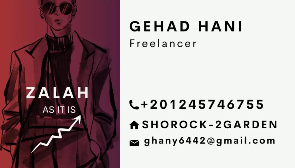 تصميم Business Card أنيق واحترافي بجودة عالية