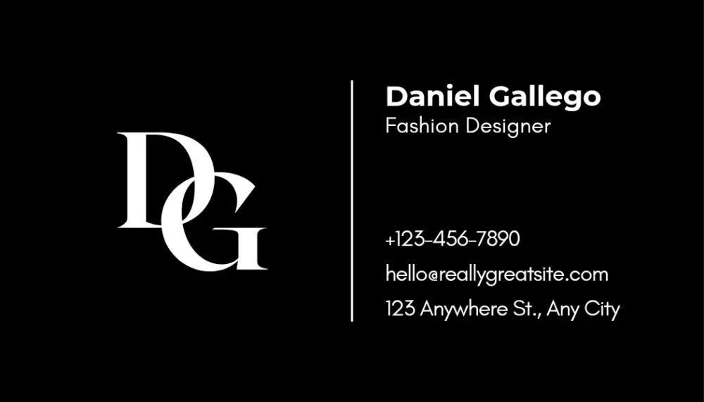 تصميم Business Card أنيق واحترافي بجودة عالية