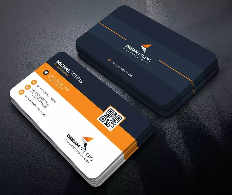 تصميم Business Card أنيق واحترافي بجودة عالية