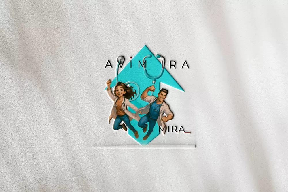 تصميم شعار وهوية بصرية لبراند طبي احترافي