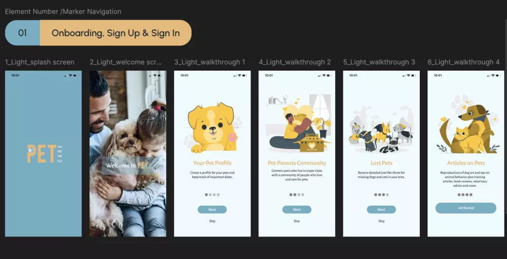 تصميم واجهة مستخدم احترافية وعصرية لتطبيقات الويب والموبايل