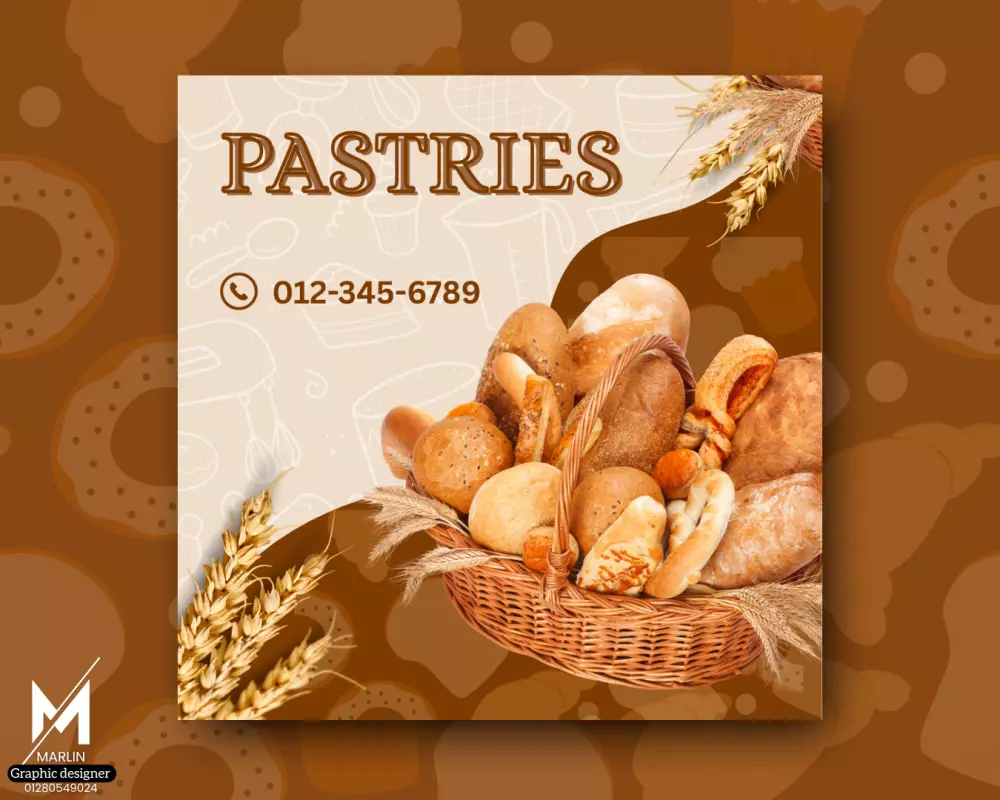 تصميم بوسترات وإعلانات احترافية للأكل والمشروبات