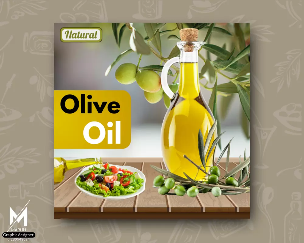 تصميم بوسترات وإعلانات احترافية للأكل والمشروبات