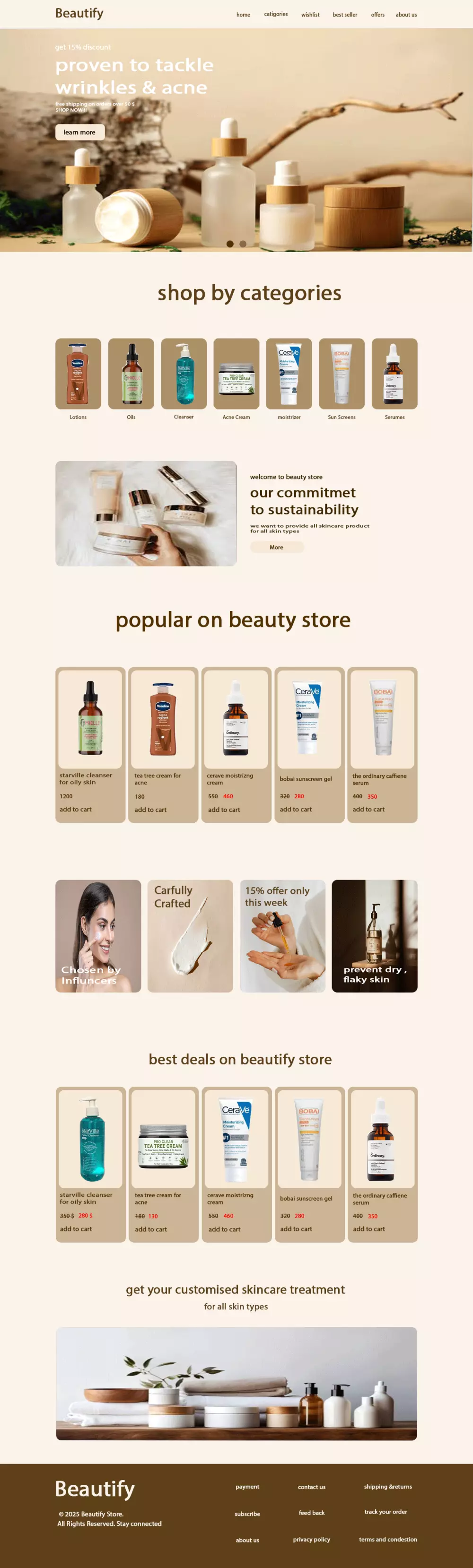 تصميم واجهة صفحة ويب (UI/UX web design) باستخدام فوتوشوب