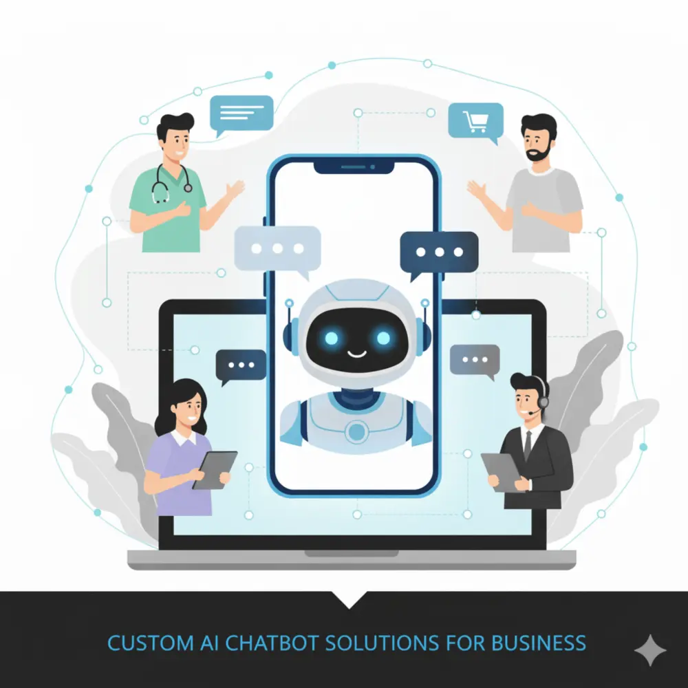 خدمة إنشاء شات بوت شخصي ومخصص للأعمال