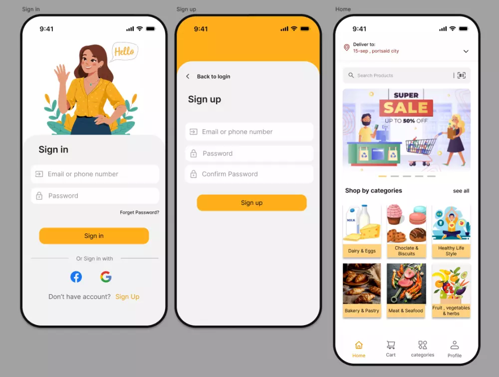 تصميم موقع web او موبايل باستخدام Figma