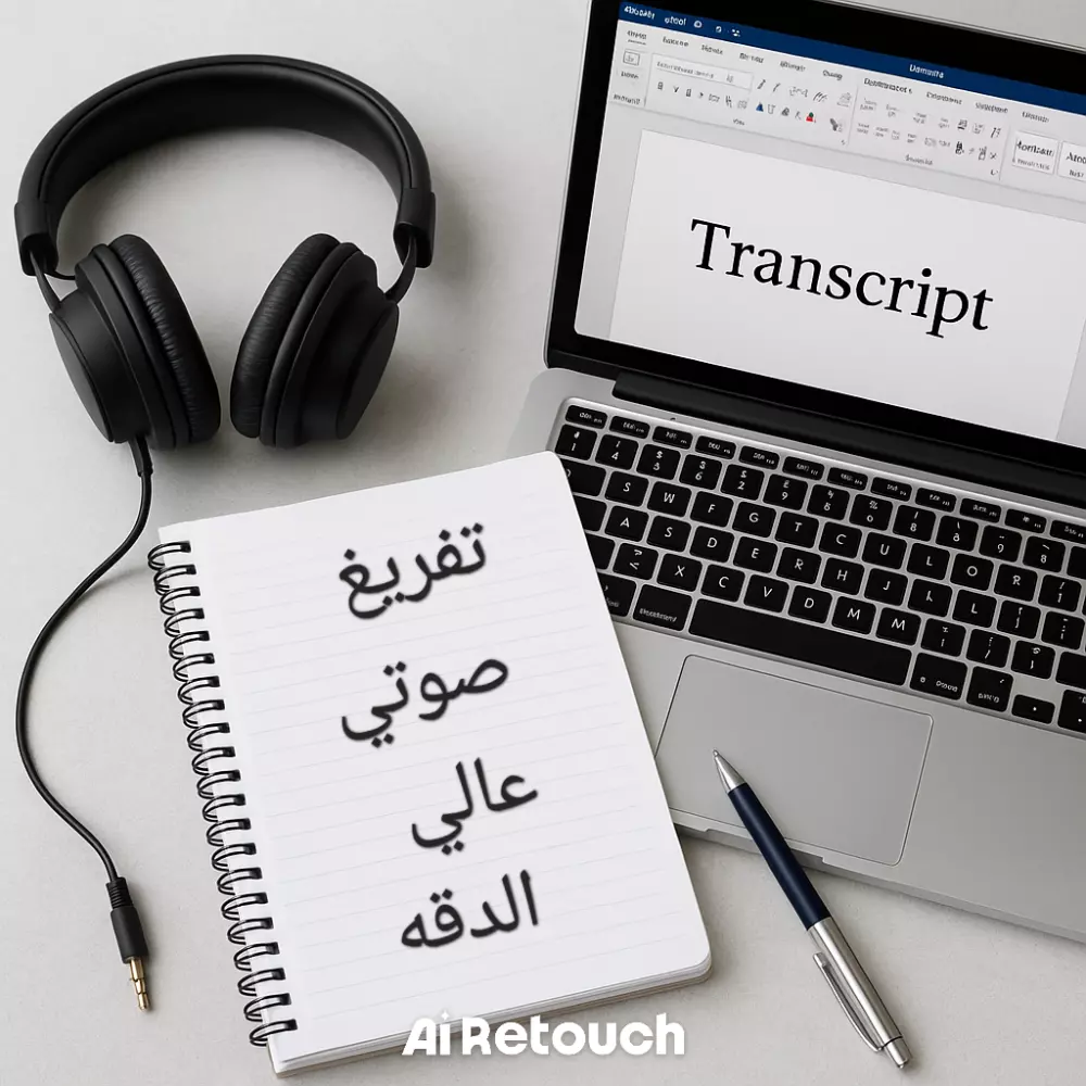 تفريغ ملفات صوتيه أو فيديو لنص