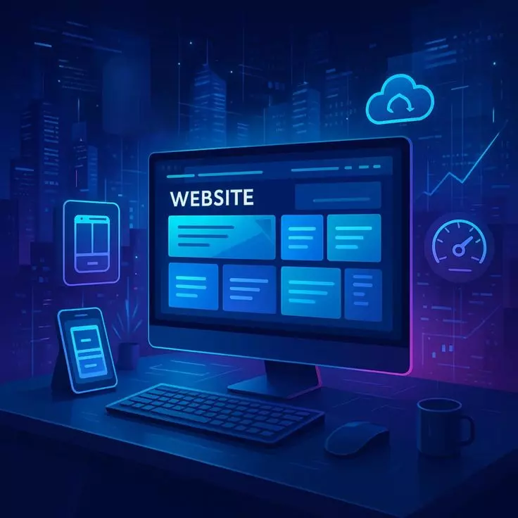 تصميم مواقع وواجهات تفاعلية احترافية، تحويل أي Figma أو PSD باستخدام HTML, CSS, JS