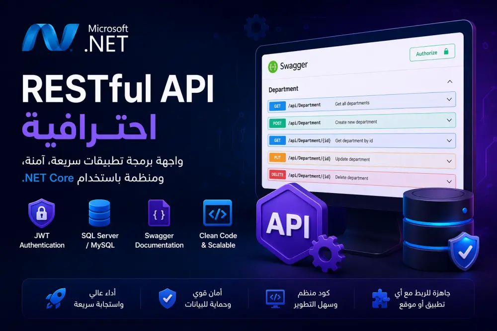 تطوير RESTful API احترافية باستخدام ‎.NET Core