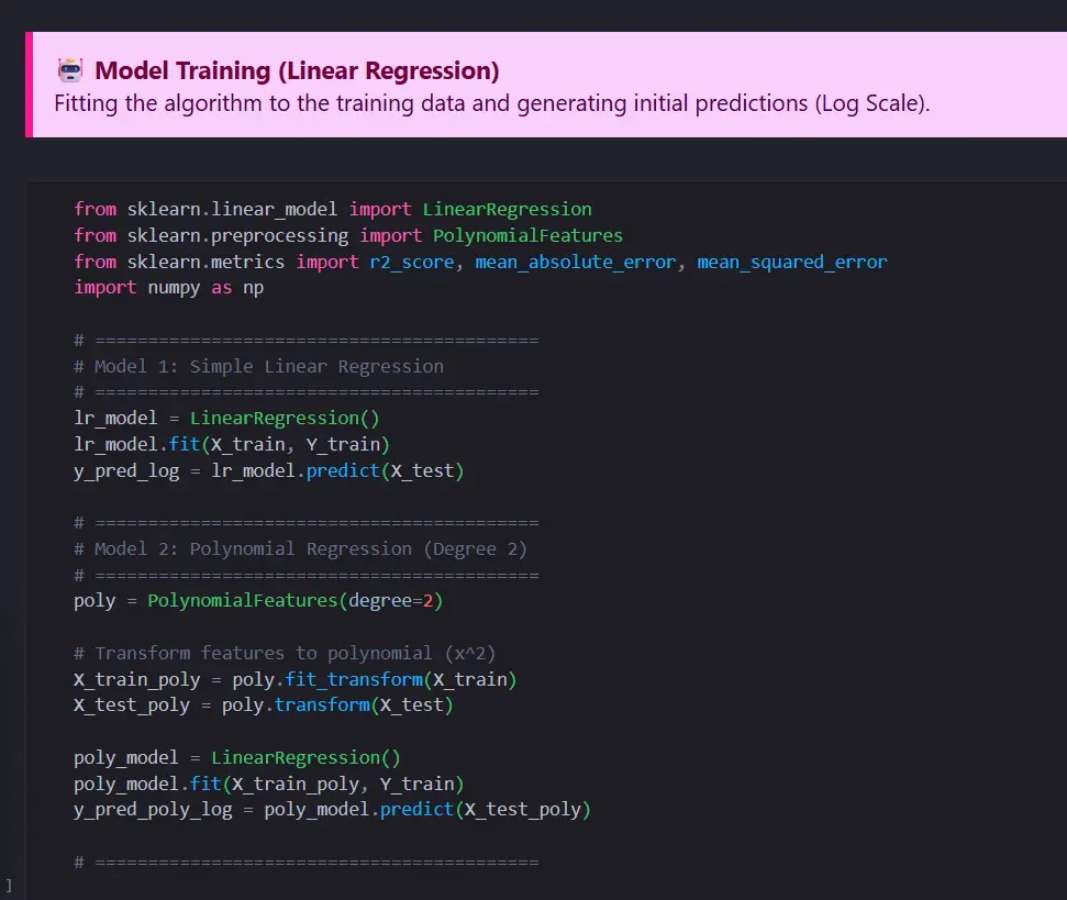بناء نموذج تعلم آلي باستخدام بايثون | Data modelling