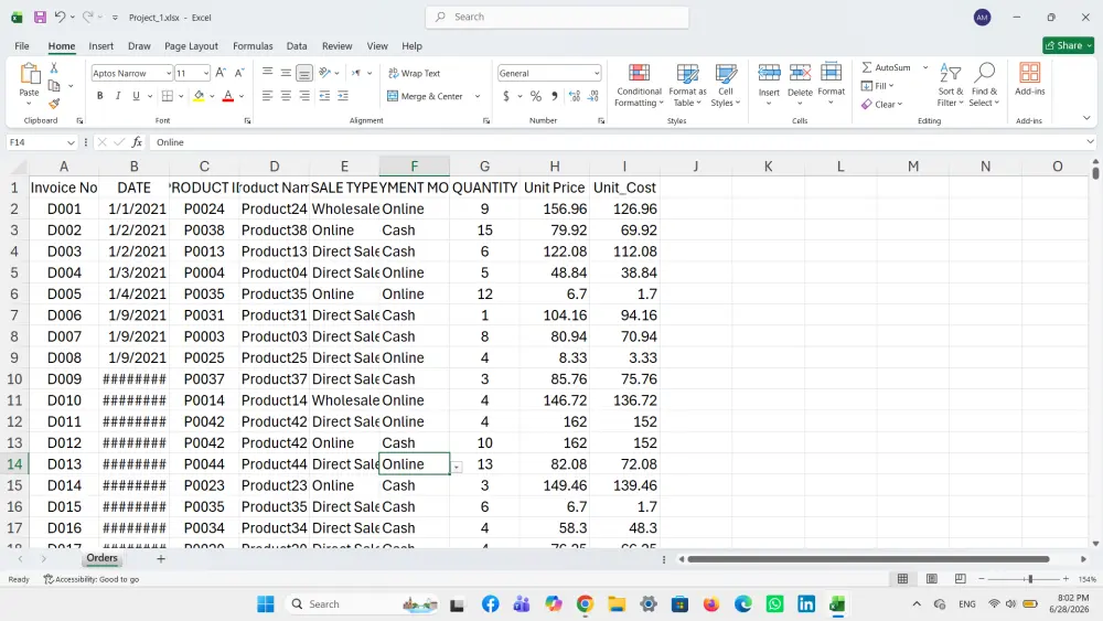 Create DASHBOARD