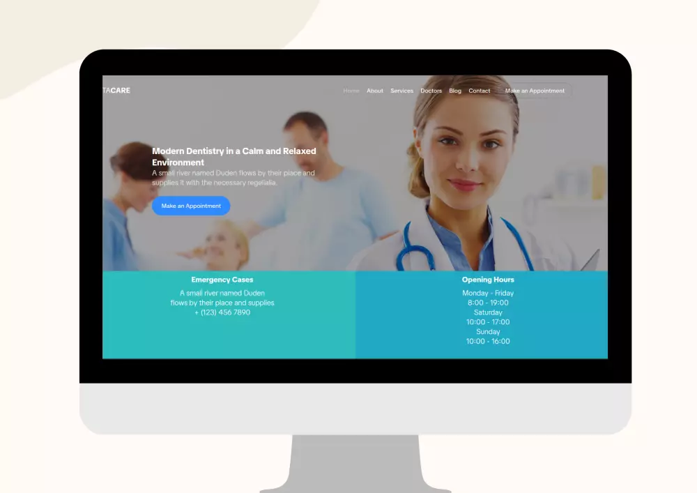 تصميم و تنفيذ صفحة هبوط