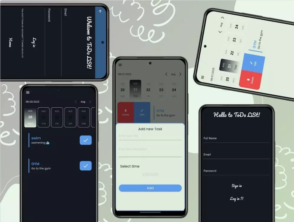 تصميم و تنفيذ تطبيقات الموبايل