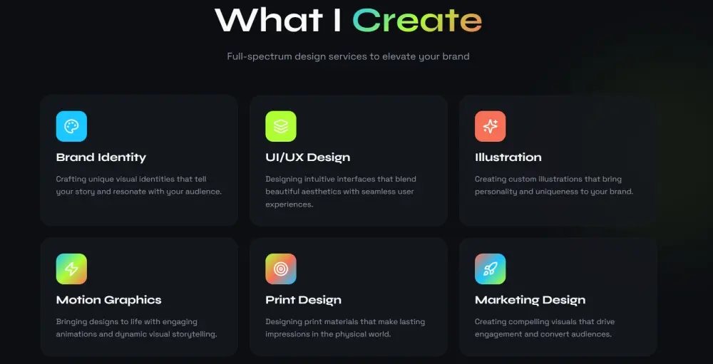 انشاء بورتفليو شخصي
