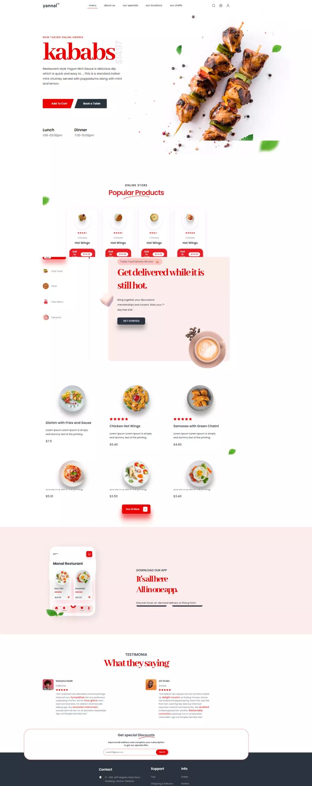 إنشاء صفحة ويب واحدة بتصميم حديث واحترافي..