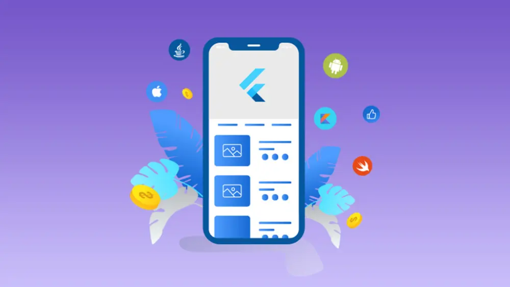 تطوير تطبيق موبايل احترافي باستخدام Flutter (أندرويد + iOS)