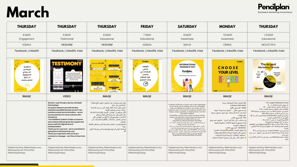 مراجعة وتحسين الحساب