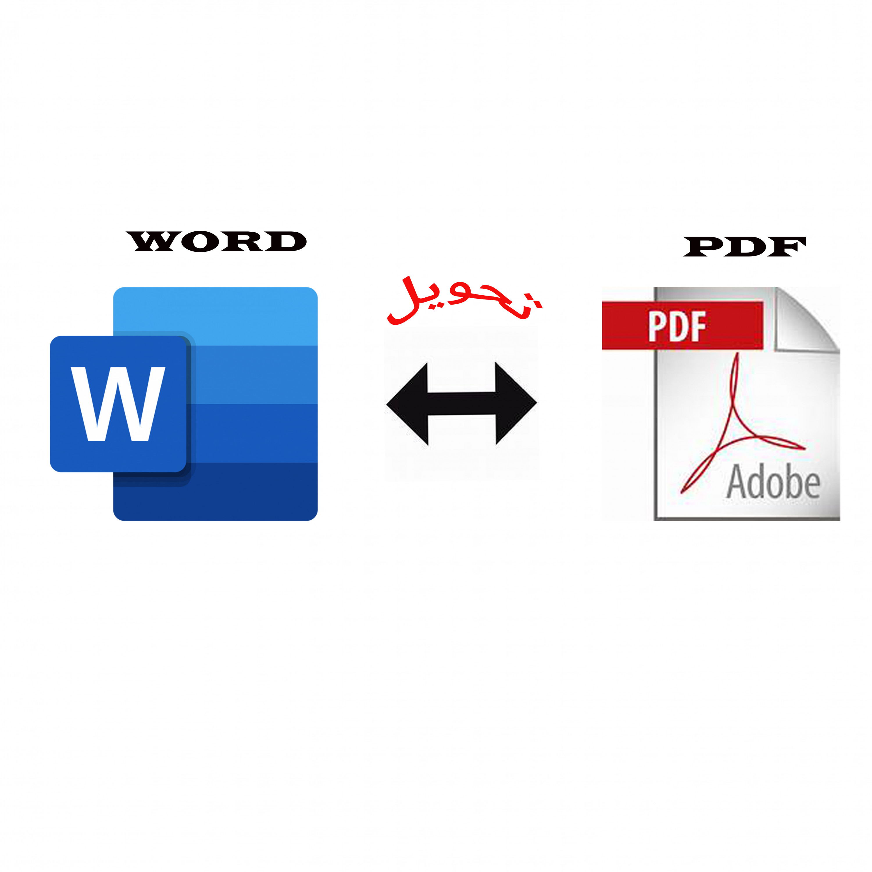 تفريغ الصور و ملفات PDF وطباعتها في ملف Word ( الوورد )