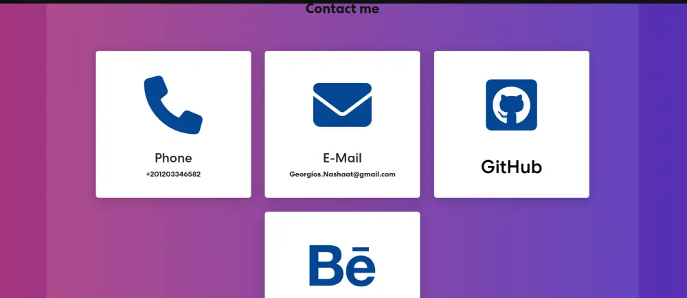 موقع شخصي باستخدام ReactJs