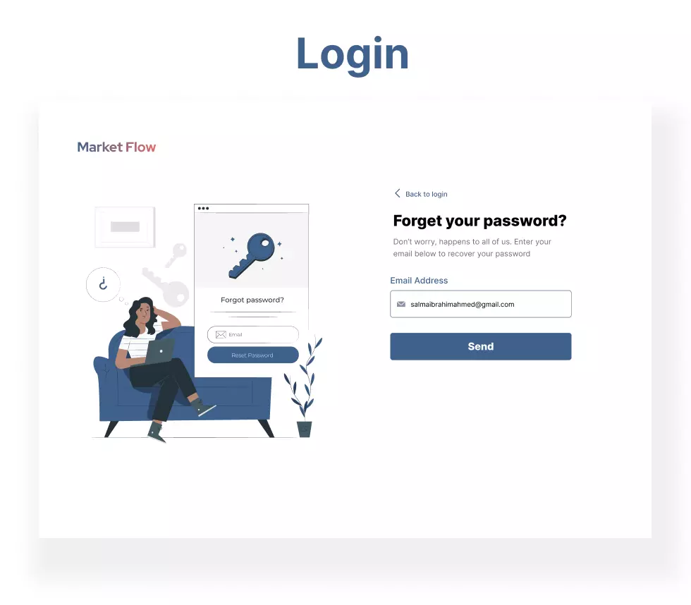 تصميم لوحة تحكم لحملة تسويقية-UIUX Dashboard