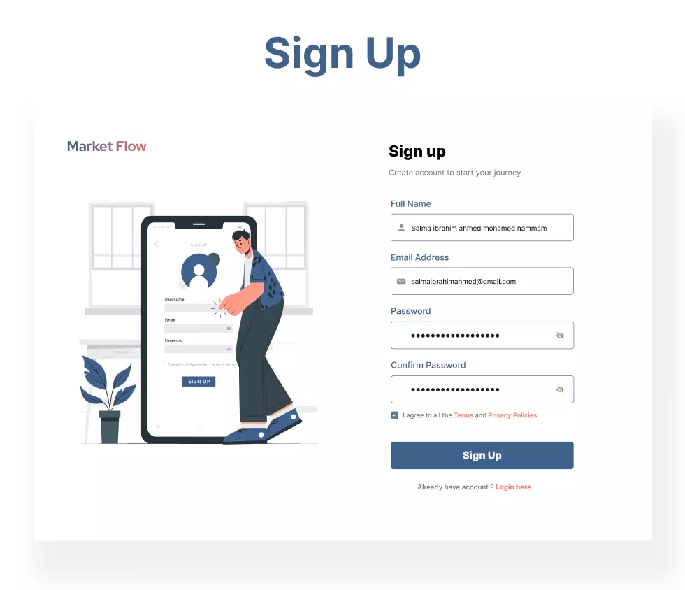 تصميم لوحة تحكم لحملة تسويقية-UIUX Dashboard