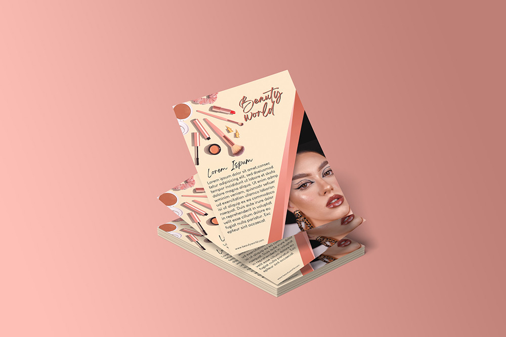 تصميم فلاير بشكل احترافي ومميز